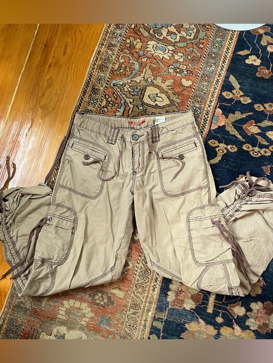 UNIONBAY Pants - Vintage Low Rise Union Bay Cargo Lace Capri